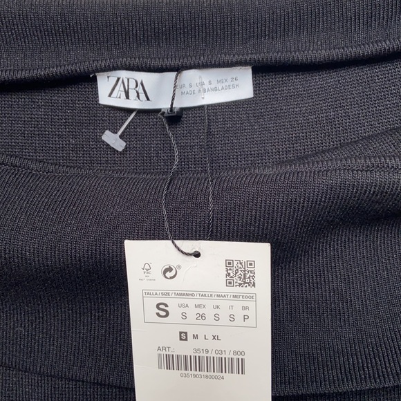 NWT Zara Off the Shoulder sweater - Picture 2 of 3